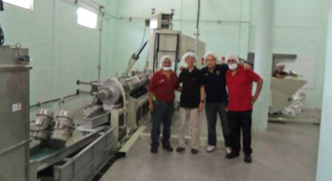 POLYSTAR's pelletizing machine installed in Mexico